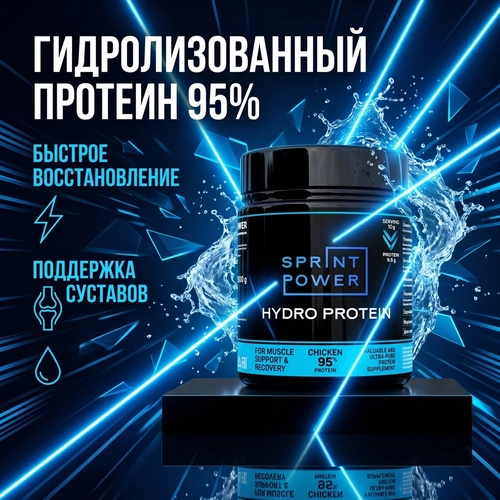 ГИДРОЛИЗОВАННЫЙ БЕЛОК HYDRO PROTEIN SPRINT POWER