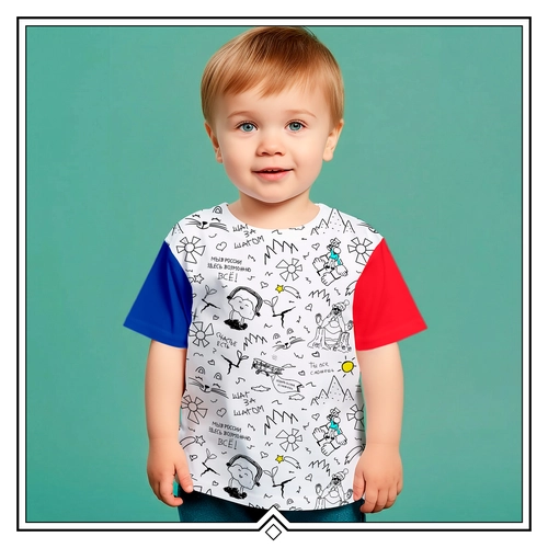 Детская футболка-раскраска "Возможно все"