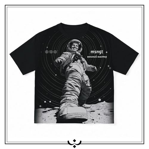 Футболка МСНГТ "Юрий Гагарин"