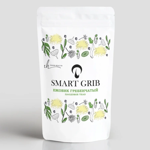 Ежовик гребенчатый плодовое тело